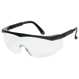 Liberty Safety 1730 iNOX MARKSMAN Semi-Frame Safety Glasses - Black Frame - Clear Lens