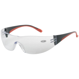 Liberty Safety 1765 iNOX F READER Rimless Safety Glasses - Black Frame - Clear Lens