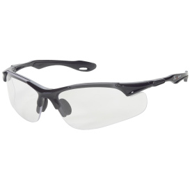 Liberty Safety 1766 iNOX BREA Semi-Frame Safety Glasses - Black Frame - Clear Lens