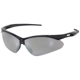 Liberty Safety 1767 iNOX ROADSTER Semi-Frame Safety Glasses - Black Frame - Silver Mirror Lens