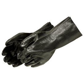 Liberty Safety 2133 Semi-Rough Finish PVC Coated Supported Gloves - 12\