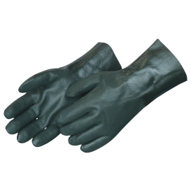 Liberty Safety 2734 Sandy Finish PVC Coated Supported Gloves - 14\