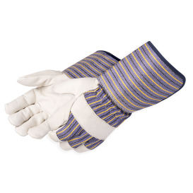 Liberty Safety 3114 Premium Leather Palm Gloves - 4.5\