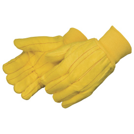 Liberty Safety 4203 Knit Wrist Chore Gloves - Yellow