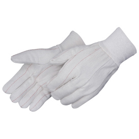 Liberty Safety 4518 Cotton/Polyester Canvas Double Palm Work Gloves - 20 oz