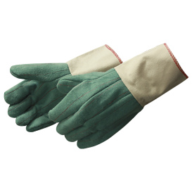 Liberty Safety 4574AFL Hot Mill Textile Gloves - 30 oz. Cotton Canvas - 4.5\