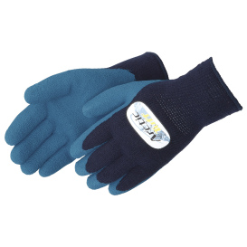 Liberty Safety 4789BL Arctic Tuff Latex Coated Seamless Work Gloves - Blue