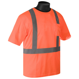 Liberty Safety C16600 HiVizGard Class 2 Safety Shirt - Orange