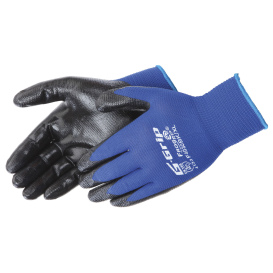 Liberty Safety F4030BK G-Grip Foam Nitrile Coated Seamless Work Gloves