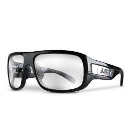 LIFT Safety EBD-10KC Bold Safety Glasses - Black Frame - Clear Lens