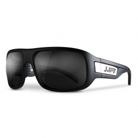 LIFT Safety EBD-14MKP Bold Safety Glasses - Matte Black Frame - Polarized Smoke Lens