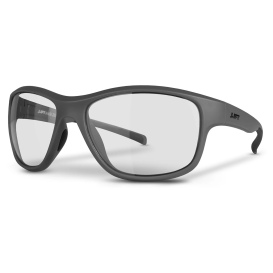 LIFT Safety EDE-21DGC Delamo Safety Glasses - Matte Grey Frame - Clear Lens