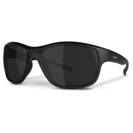 LIFT Safety EDE-21MKS Delamo Safety Glasses - Matte Black Frame - Smoke Lens