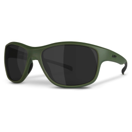 LIFT Safety EDE-21ODS Delamo Safety Glasses - Olive Drab Frame - Smoke Lens