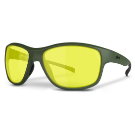 LIFT Safety EDE-21ODY Delamo Safety Glasses - Olive Drab Frame - Yellow Lens