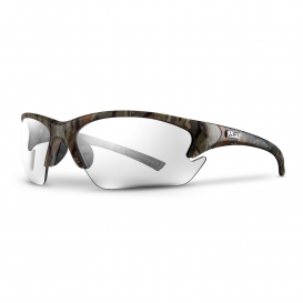 LIFT Safety EQT-12CFCB Quest Safety Glasses - Camo Frame - Clear Lens