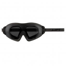 LIFT Safety ERE-8ST Refuge Safety Goggles - Black Body - Smoke Lens
