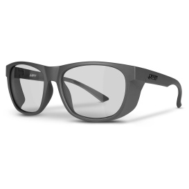 LIFT Safety ETR-21GMC Tracker Safety Glasses - Matte Grey Frame - Clear Lens