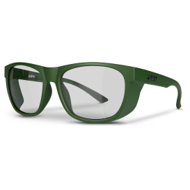 LIFT Safety ETR-21ODC Tracker Safety Glasses - Olive Drab Frame - Clear Lens