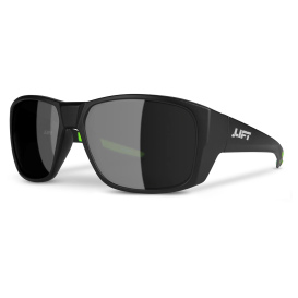 LIFT Safety EVA-21MKM Vanguard Safety Glasses - Matte Black Frame - Smoke Mirror Lens