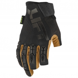 LIFT Safety GFD-17 Framed Gloves - Black/Brown