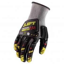 LIFT Safety GFT-19Y Fiberwire A5 Impact Crinkle Latex Gloves