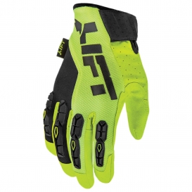 LIFT Safety GGT-17 Grunt Gloves - Hi-Viz Lime