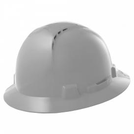 LIFT Safety HBFC-7 Briggs Full Brim Vented Hard Hat - Grey