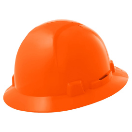 LIFT Safety HBFE-20 Briggs Full Brim Hard Hat - Hi-Viz Orange