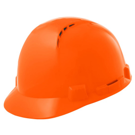 LIFT Safety HBSC-20 Briggs Vented Short Brim Hard Hat - Hi-Viz Orange