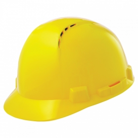 LIFT Safety HBSC-7 Briggs Vented Short Brim Hard Hat - Yellow