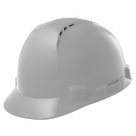 LIFT Safety HBSC-7 Briggs Vented Short Brim Hard Hat - Grey