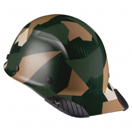 LIFT Safety HDCC-20 DAX Carbon Fiber Cap Style Hard Hat - Ratchet Suspension - Jungle Camo Gloss