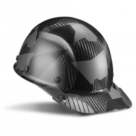 LIFT Safety HDCC-20 DAX Carbon Fiber Cap Style Hard Hat - Ratchet Suspension - Full Black Camo