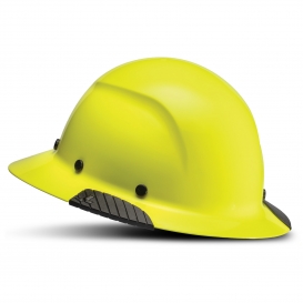 LIFT Safety HDF-18 DAX Full Brim Hard Hat - Ratchet Suspension - Hi-Viz Yellow/Lime