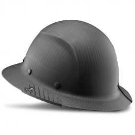 LIFT Safety HDFM-17KG DAX Carbon Fiber Hard Hat Black Matte Full Rim Class C 