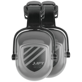 LIFT Safety HEP25-22GY Noise Control Hearing Protection - Cap Style - Gray