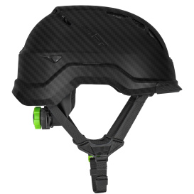 LIFT Safety HRX-22CKC2 RADIX Vented Safety Helmet - Ratchet Suspension - Carbon Fiber