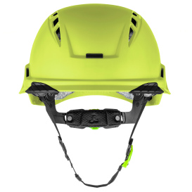 LIFT Safety HRX-22HVC2 RADIX Vented Safety Helmet - Ratchet Suspension - Hi-Viz Yellow