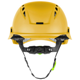 LIFT Safety HRX-22LC2 RADIX Vented Safety Helmet - Ratchet Suspension - Yellow