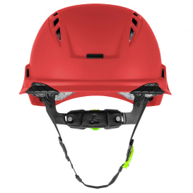 LIFT Safety HRX-22RC2 RADIX Vented Safety Helmet - Ratchet Suspension - Red