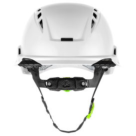 LIFT Safety HRX-22WC2 RADIX Vented Safety Helmet - Ratchet Suspension - White