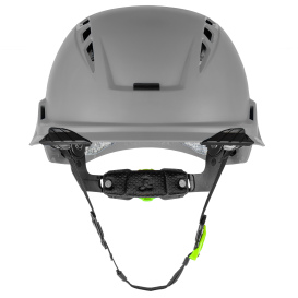 LIFT Safety HRX-22YC2 RADIX Vented Safety Helmet - Ratchet Suspension - Grey