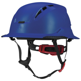 LIFT Safety HRXF-25BC2 RADIX Full Brim Vented Safety Helmet w/Twiceme - Ratchet Suspension - Blue