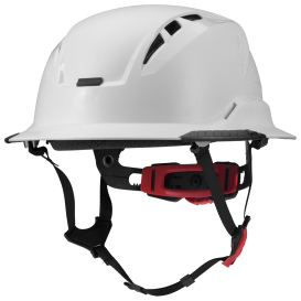 LIFT Safety HRXF-25WC2 RADIX Full Brim Vented Safety Helmet w/Twiceme - Ratchet Suspension - White
