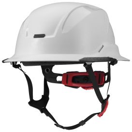 LIFT Safety HRXF-25WE2 RADIX Full Brim Safety Helmet w/Twiceme - Ratchet Suspension - White