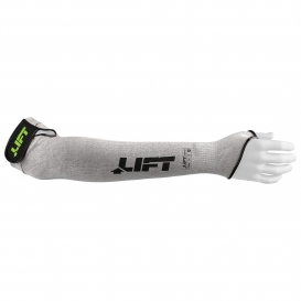 LIFT Safety SFY-19Y Fiberwire Cut 5 Cuffed Sleeve With Velcro Closure - 13 Gauge