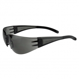 Radians LL0920ID Illusion Safety Glasses - Smoke Frame - Smoke Lens