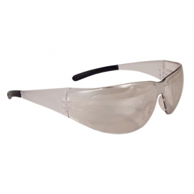 Radians Illusion Safety Glasses - Black Temple Tips - Indoor/Outdoor Mirror Lens