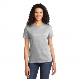 Port & Company LPC61 Ladies Essential T-Shirt - Ash